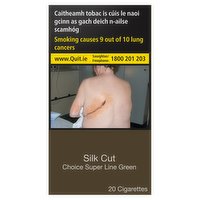 Silk Cut Choice Super Line Green 20 Cigarettes