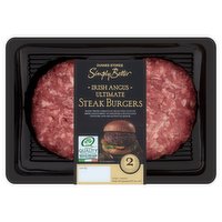 Dunnes Stores Simply Better 2 Irish Angus Ultimate Steak Burgers 340g