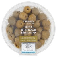 Dunnes Stores Olives with Rosemary & Black Pepper 150g