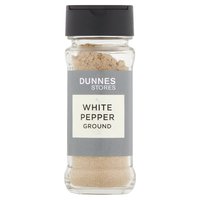 Dunnes Stores White Pepper Ground 40g