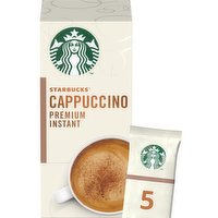Starbucks Cappuccino Premium Instant Coffee 5 x 14g Sachets