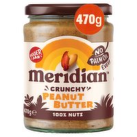 Meridian Crunchy Peanut Butter 470g 