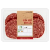 Dunnes Stores Irish Beef Burgers 0.336kg