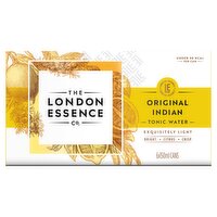 London Essence, Indian Tonic Water, 150ml, Pack of 6 Cans