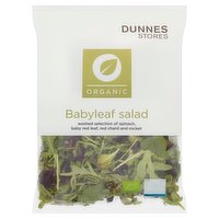 Dunnes Stores Organic Babyleaf Salad 125g