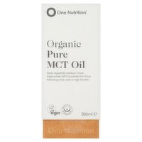 One Nutrition Organic Pure MCT Oil 300ml