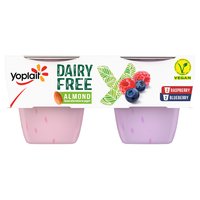 Yoplait Dairy Free Almond, Raspberry Blueberry 4 x 100g (400g)