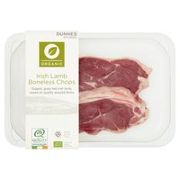 Dunnes Stores Organic Irish Lamb Boneless Chops 240g