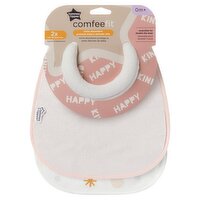 Tommee Tippee Closer to Nature 2 Milk Feeding Bibs 0m+