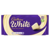 Cadbury White Chocolate Bar 180g