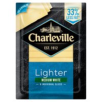 Charleville Lighter Medium White 8 Individual Slices 160g