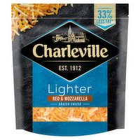 Charleville Lighter Red & Mozzarella Grated Cheese 200g