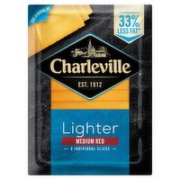 Charleville Lighter Medium Red 8 Individual Slices 160g