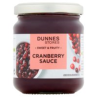 Dunnes Stores Sweet and Fruity Cranberry Sauce 220g