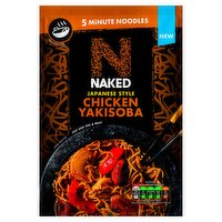 Naked Five Minute Noodles Japanese Chicken Yakisoba 100g
