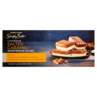 Dunnes Stores Simply Better 4 Handmade Salted Caramel Shortbread Slices 170g