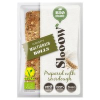 SlooOW Bio Organic Crispy Multigrain Rolls 320g