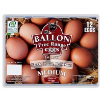 Ballon 12 Free Range Eggs Medium