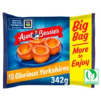 Aunt Bessie's 18 Glorious Golden Yorkshire Puddings 342g