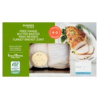 Dunnes Stores Free Range Butter Basted Fresh Irish Reared Turkey Breast Joint 750gm