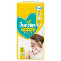 Pampers New Baby Size 2, 46 Nappies
