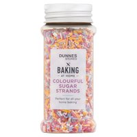 Dunnes Stores Baking at Home Colourful Sugar Strands 70g