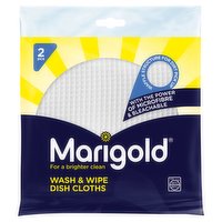 Marigold Wash & Wipe Dish Cloths (2 pack)