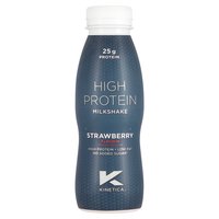 Kinetica High Protein Milkshake Strawberry Flavour 330ml