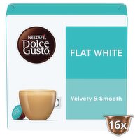 Nescafe Dolce Gusto Flat White coffee pods X16