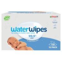 Dunnes Stores  White Waterwipes Bio Baby - 12 Packs x 60 Wipes