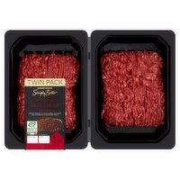 Dunnes Stores Simply Better Irish Angus Beef Steak Mince Twin Pack 700g