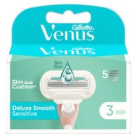 Venus Deluxe Smooth Sensitive Razor Blades x3