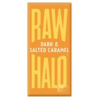 Raw Halo Dark & Salted Caramel Organic Raw Chocolate 70g