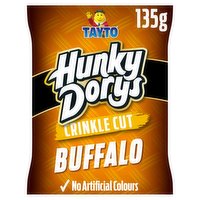 Tayto Hunky Dory's Crinkle Cut Buffalo Flavour Potato Crisps 135g