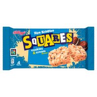 Kellogg's Rice Krispies Squares Cookies & Cream Flavour 4 x 34g (136g)