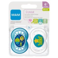 MAM Crystal Silicone Soother 6+ Months