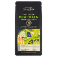 Dunnes Stores Simply Better Single Estate Brazilian Whole Bean Coffee 200g