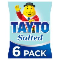 Tayto Salted Potato Crisps 6 x 25g
