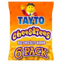Tayto Cheesatees Multipack Snacks 6 Pack 102g