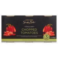 Dunnes Stores Simply Better Italian Chopped Tomatoes 3 x 400g