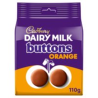 Cadbury Dairy Milk Orange Buttons Chocolate Bag 110g