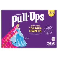 Huggies® Pull-Ups® Day Time Nappy Pants, Girl Size 6, Mega Pack 36 Pants