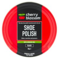 cherry blossom Shoe Polish with Carnauba Wax 40g