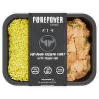 PUREPOWER Nutrition Massaman Chicken Curry with Yellow Rice 400g