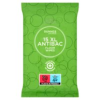 Dunnes Stores XL Antibac 15 Floor Wipes