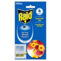 Raid Fly & Insect Killer Window Stickers