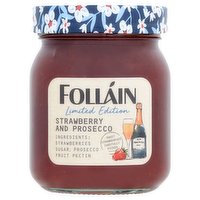 Folláin Limited Edition Strawberry and Prosecco 370g