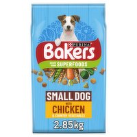 BAKERS Small Dog Chicken with Vegetables Dry Dog Food 2.85kg