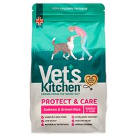 Vet's Kitchen Protect & Care Salmon & Brown Rice Senior 7+ Years 3kg