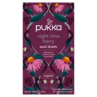 Pukka Organic Night Time Berry Herbal Tea 20s